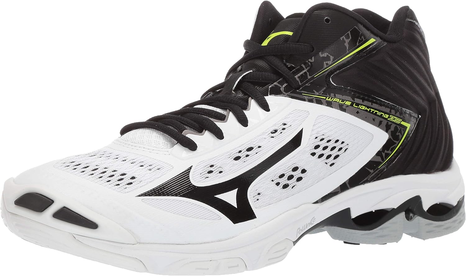Mizuno Men's Wave Lightning Z5 Mid Volleyball Shoe White/Black : Amazon.ca: Clothing, Shoes & Accessories